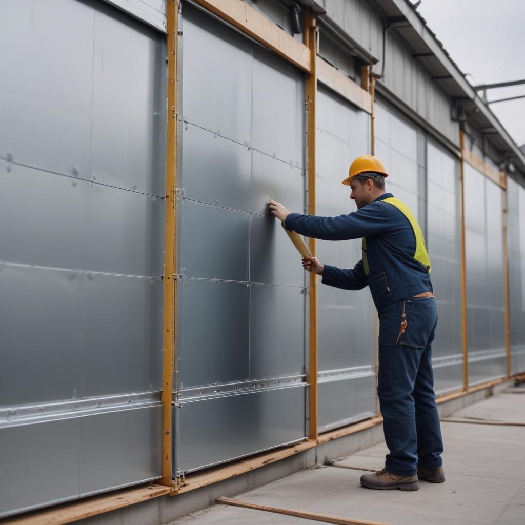 Сэндвич-панели стеновые и кровельные